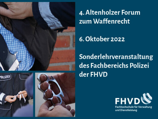 Save the date: 4. Altenholzer Forum zum Waffenrecht am 06.10.2022